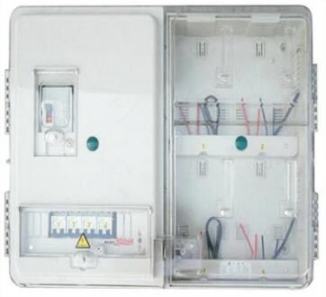 PXD2單相多表位非金屬電能計量箱